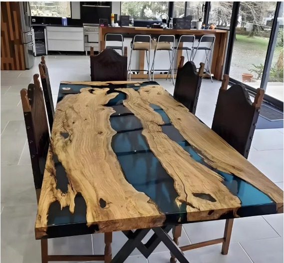 Epoxy wood tables